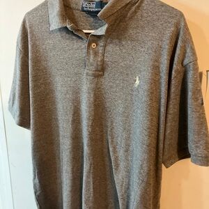 Ralph Lauren Classic Gray Polo Shirt